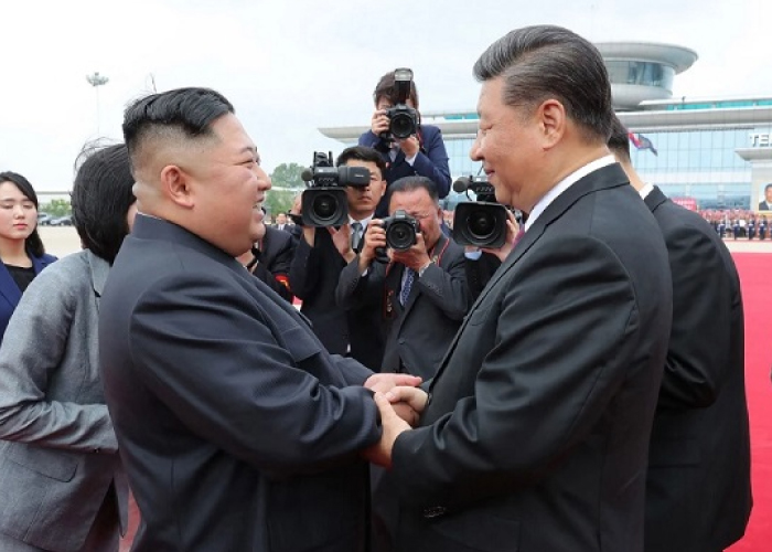 คิมแสดงความยินดีกับ Xi ที่ประสบความสำเร็จในโอลิมปิ