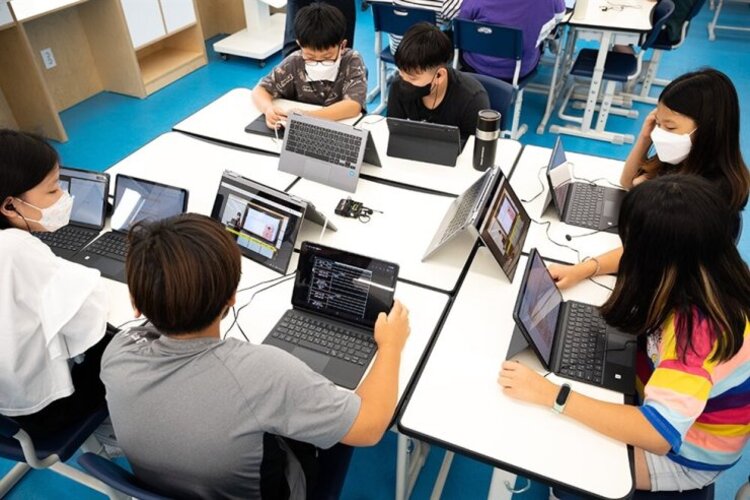 Samsung Electronics สร้างห้องเรียนอัจฉริยะสำหรับโรงเรียนประถมศึกษายอนมู